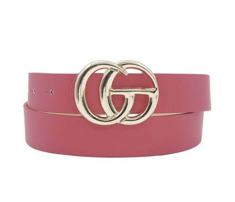Pink Belt CG Buckle