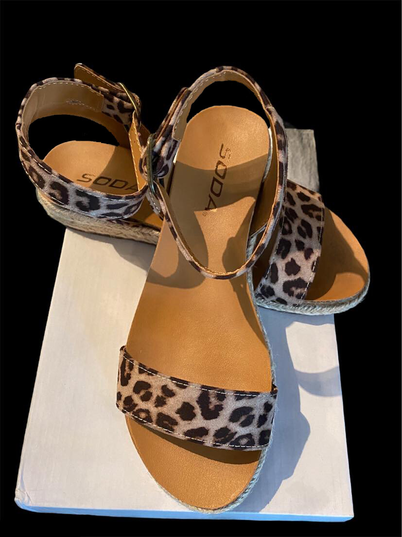 Cheetah Sandals