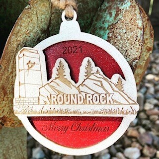 Round Rock Ornament 2021