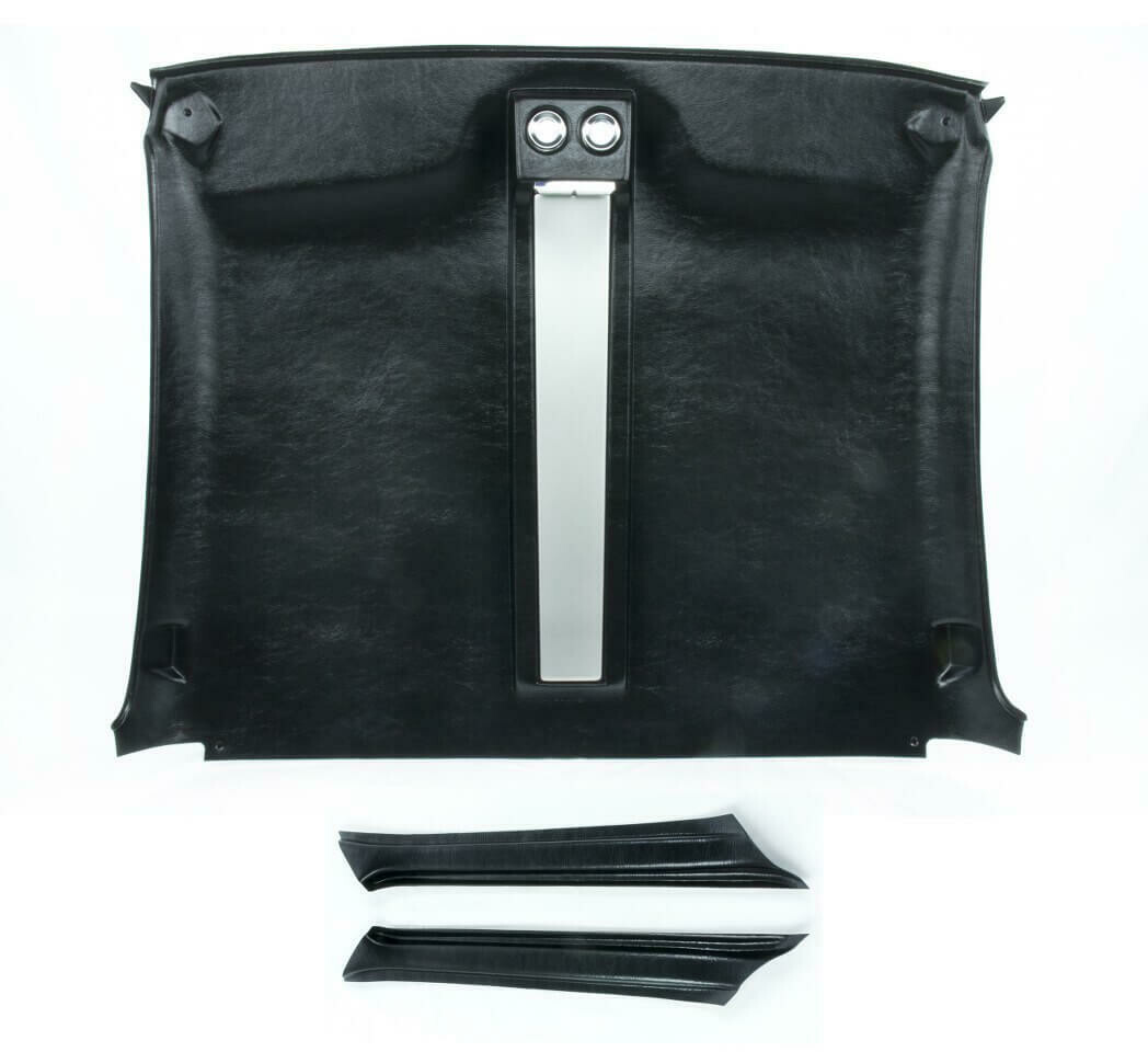 1965-1966 One-Piece Fastback Headliner with Overhead Console