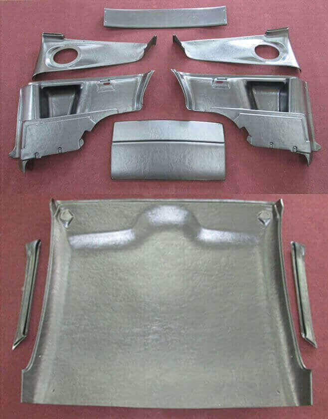 1967-1968 Complete Interior Roll Bar Package Option 1