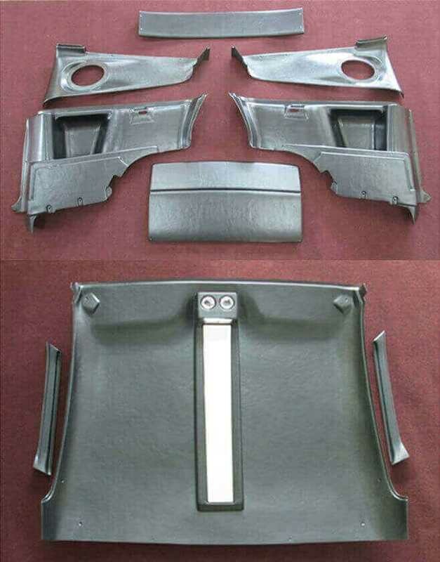 1967-1968 Complete Interior Roll Bar Package Option 3