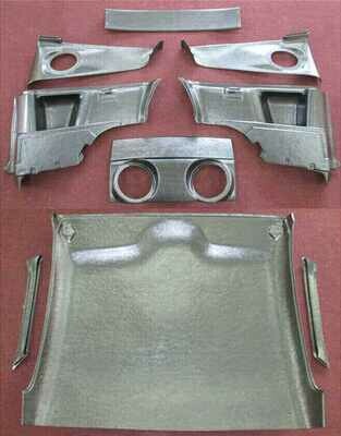 1967-1968 Complete Interior Roll Bar Package Option 2