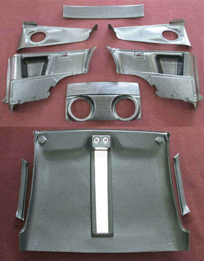 1967-1968 Complete Interior Roll Bar Package Option 4