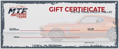 Gift Certificate