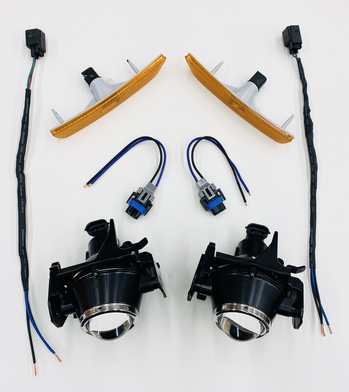 1965-66 Lower Front Valance Lights with Fog Lights