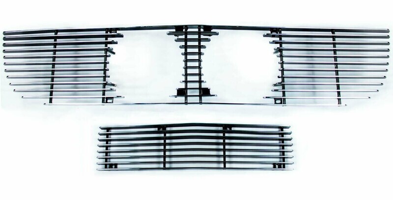 1967-1968 S.R. Nose Billet Grille Set - Blem
