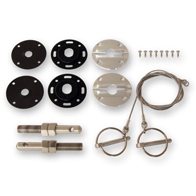 1967-1968 Hood Pin Set