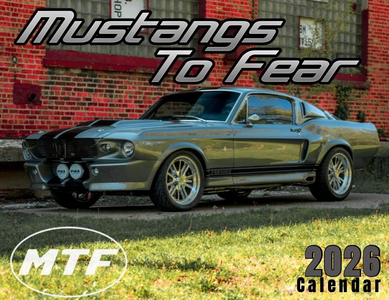 2026 Mustangs to Fear Calendar