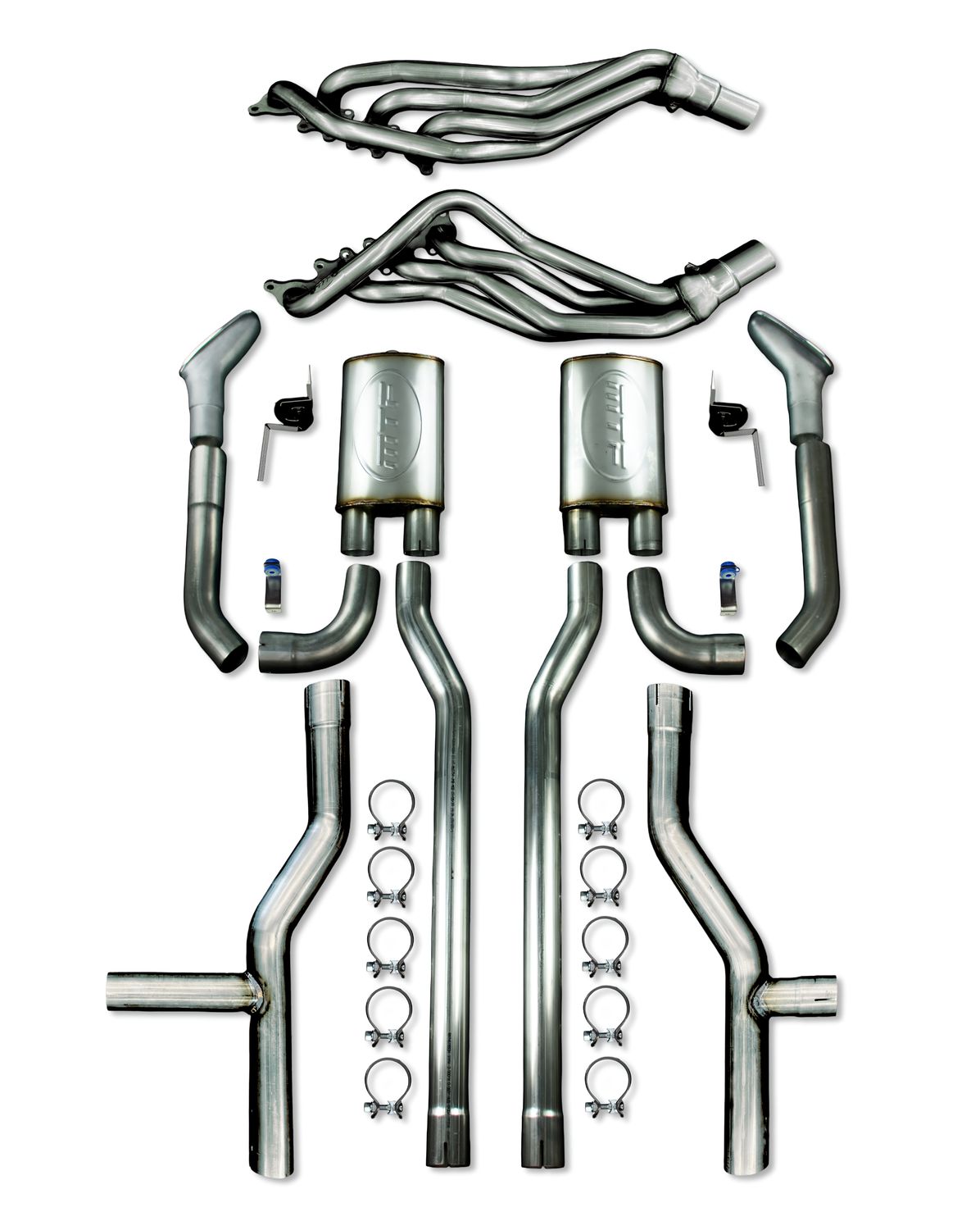 1967-1968 Coyote Stainless Exhaust And Headers