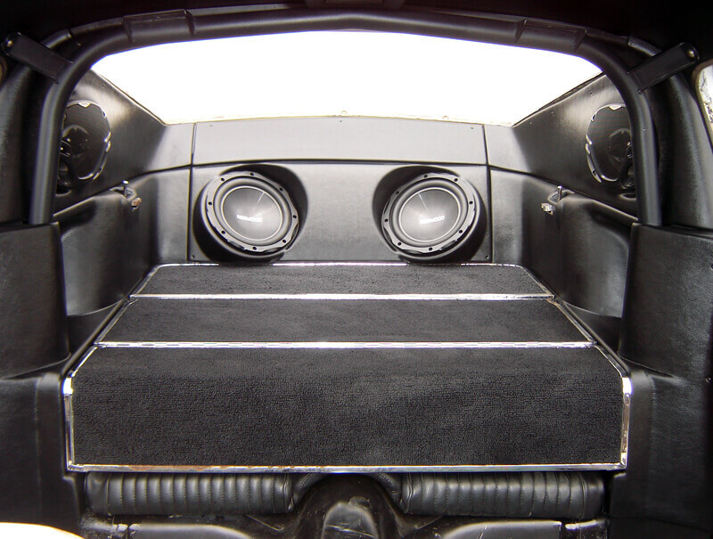 1967-1968 Rear Trap Door- with sub-woofer cut out