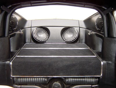 1967-1968 Rear Trap Door- with sub-woofer cut out