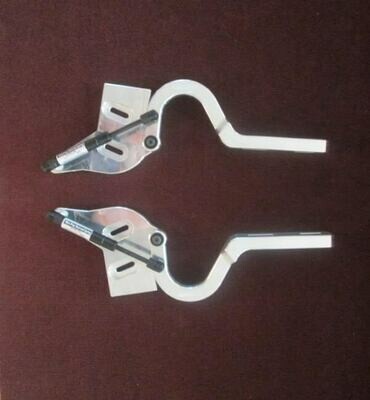 1967-1968 Billet Trunk Hinges for Fastbacks