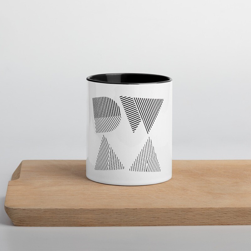 Design Week Black and White Mug