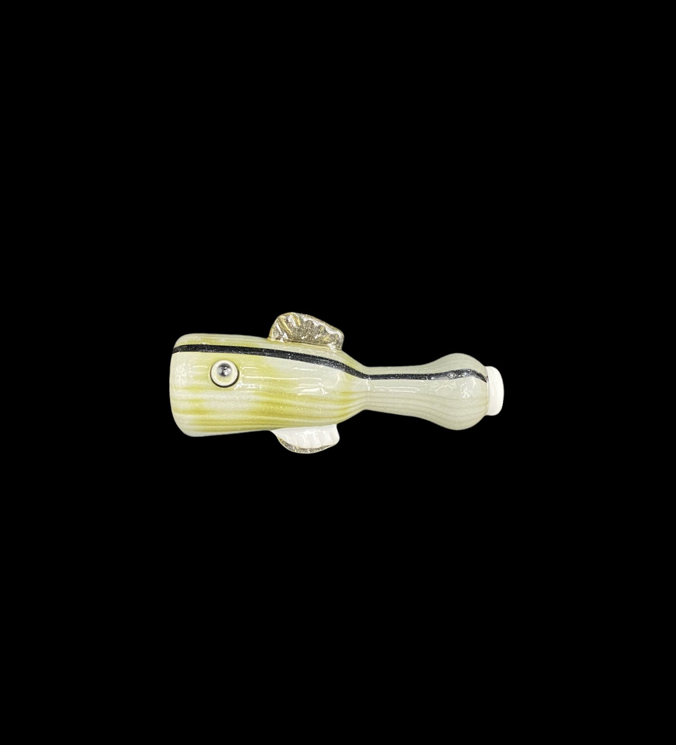 603 Glass (NH) Chillum - Snook without Pendant Loop