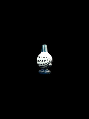 603 Glass (NH) - Striped Bass Bubble Cap