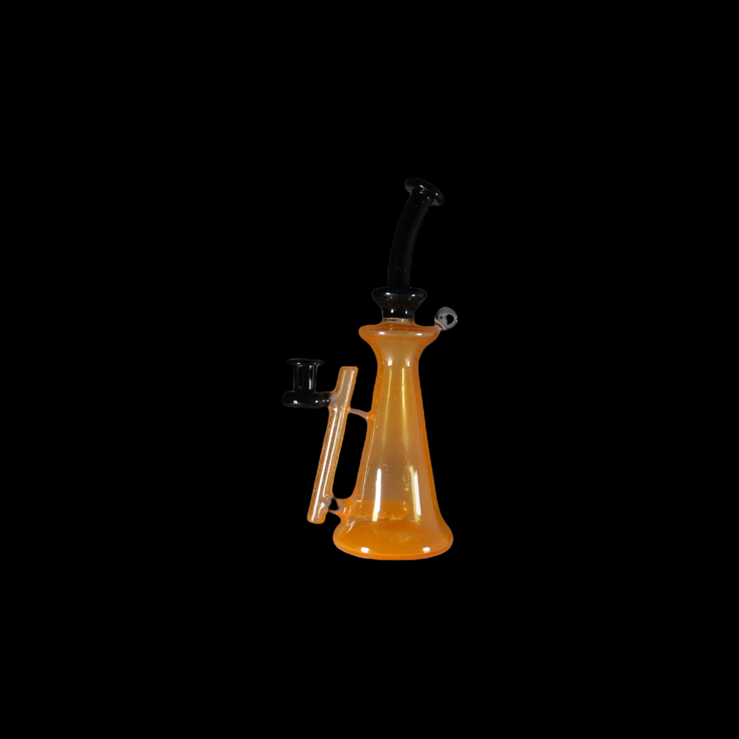 Lid Glass (FL) Orange Hybrid Lighthouse