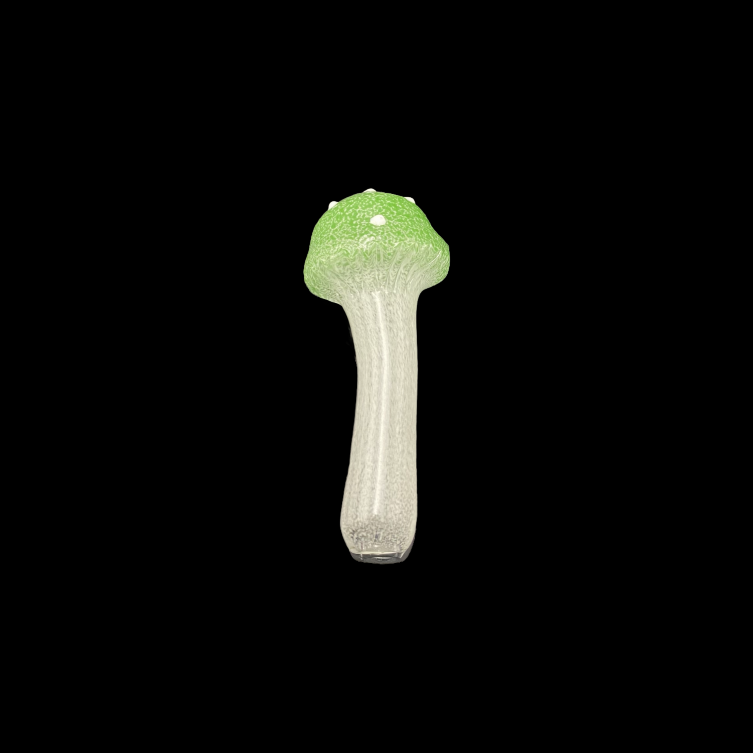 Gmay Glass (TN) Mushroom Spoon - Green