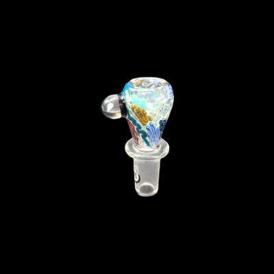 Hitwell Glass (CA) 18mm ISO Slide w Opal - Silver Fume