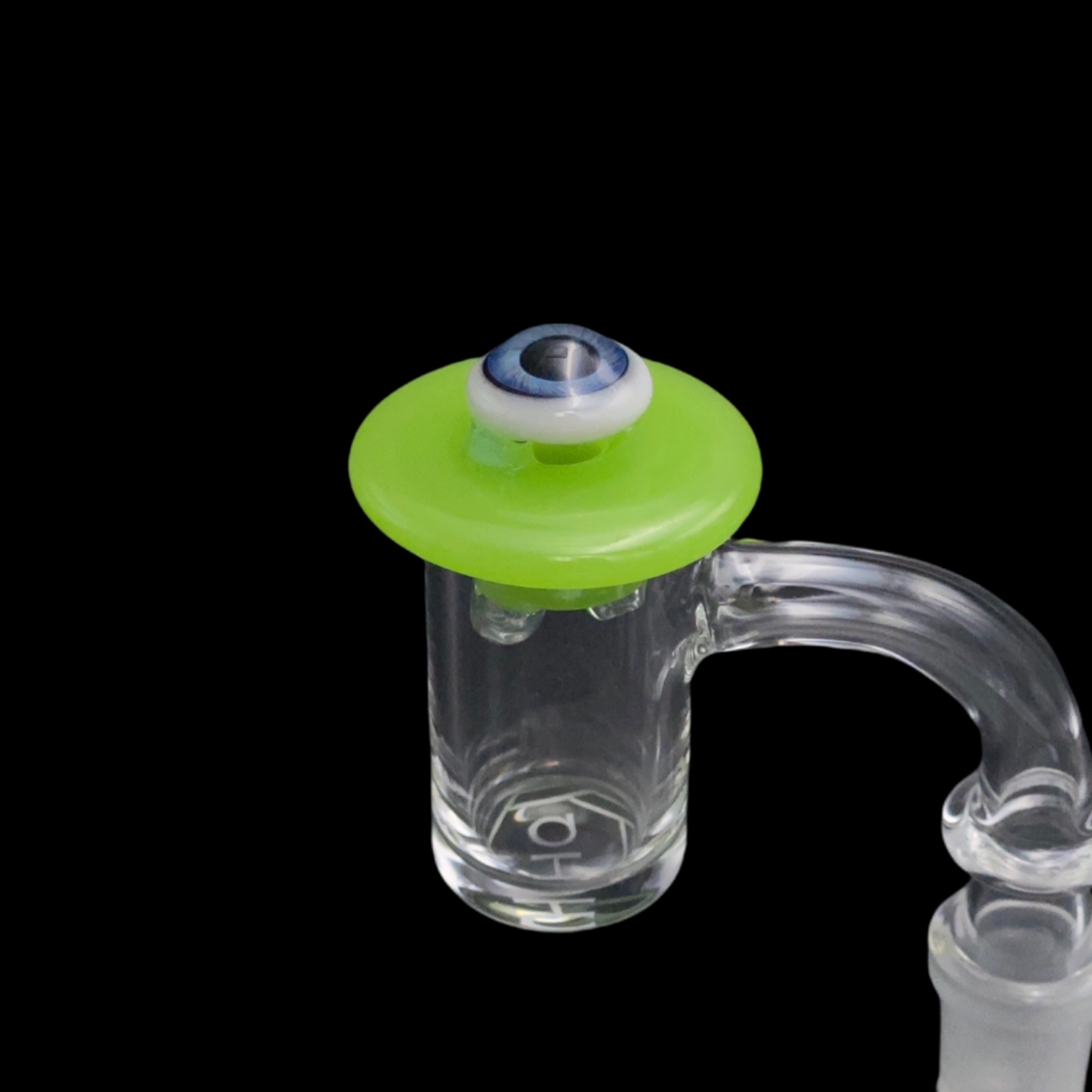 Obi Wook Glass (DE)  Eyeball Spinner Cap -  Antidote w. Secret White Accent