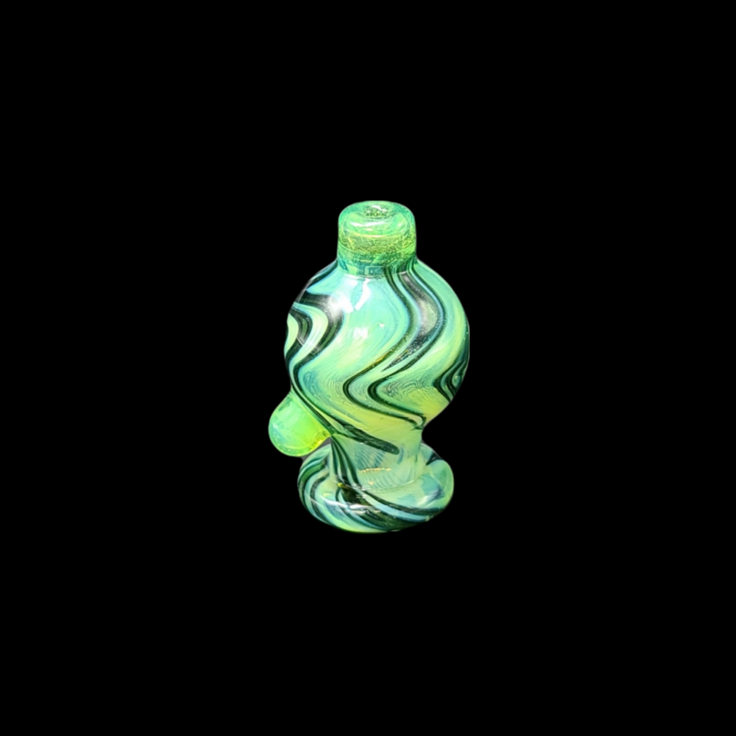 CreepySpooky Glass (FL)  Bubble Cap #2  - Slyme Linework