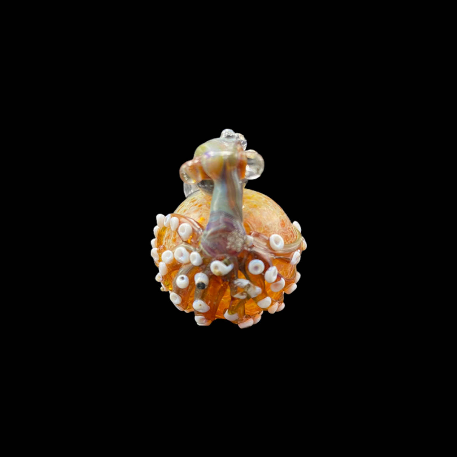 SaraMac Glass (FL) Small Octopus Pendant