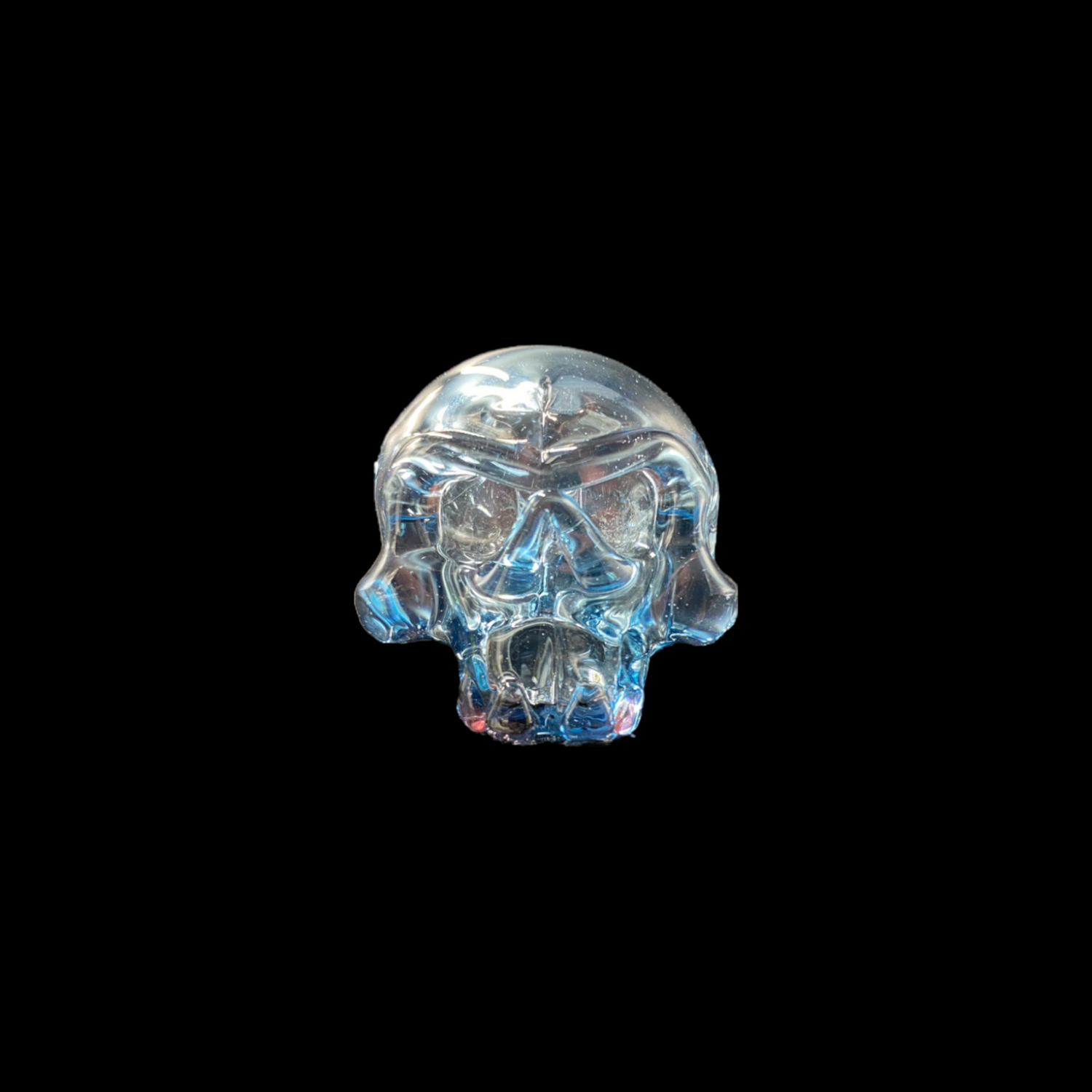 Grime Glass (CO) Skull Pendant - Blue Dream