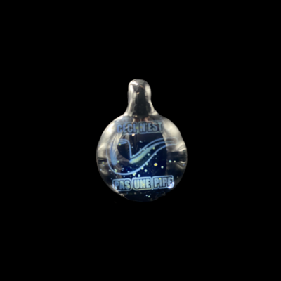 Pogo Glass "This is not a pipe" Pendant