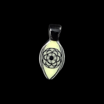 McMilleman (OR) Millie Pendant - Sacred Geometry Eye Milli - Electric coconut 
