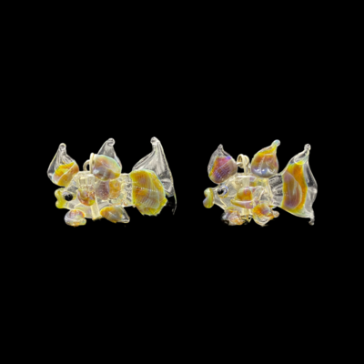 SaraMac Glass (FL)  Fish Earrings