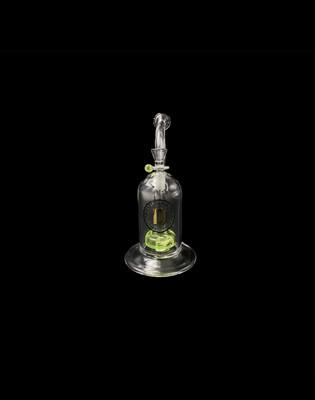 Diesel Glass (FL) 65x5 Color Showerhead Bubbler 14mm Lime Perc ( 40721 )