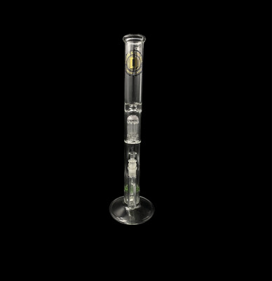 Diesel Glass x Ray Baby Loop Stitch to Tree Perc - Transparent Green and Linework Accented ( 49861 )