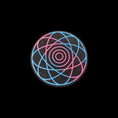 Moodmat 8' Circle - B - Fluff Nebula