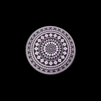 Moodmat 8' Circle - A - Lilac