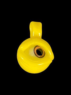 Rocko Glass (PA) - Wandering Eye Pendant - Canary
