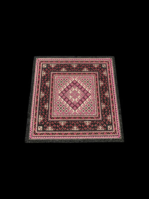 Moodmat 8' Square - A - Pink Tiles (*)