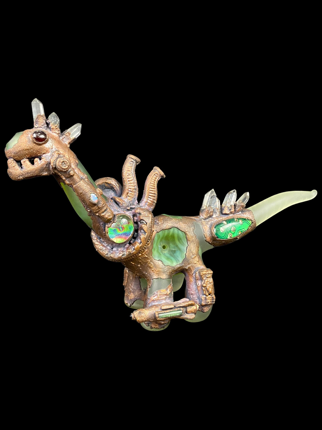 FL Heat - Ryan Vincent Sauger - Post Apocalyptic Dino Fighter Pipe