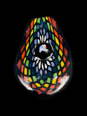 FL Heat - Ladroga Glass - Rainbow Fillacello Pendant