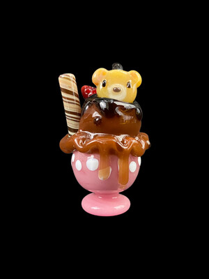 "WoB" - Renee Patula - Chocolate Bear Sundar Pendant