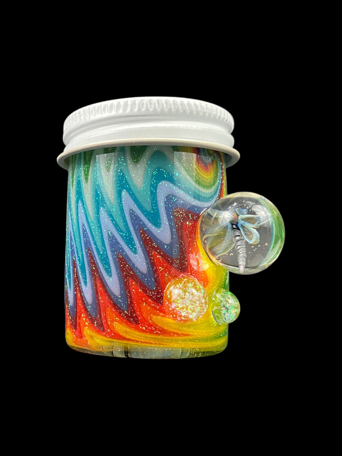 Matty White x Sugarshack - Rainbow Dragonfly Jar