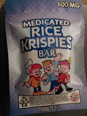 RICE KRISPY edible 600 MG in store pick up only