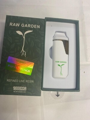 Raw Garden papaya punch 1 gram disposable 