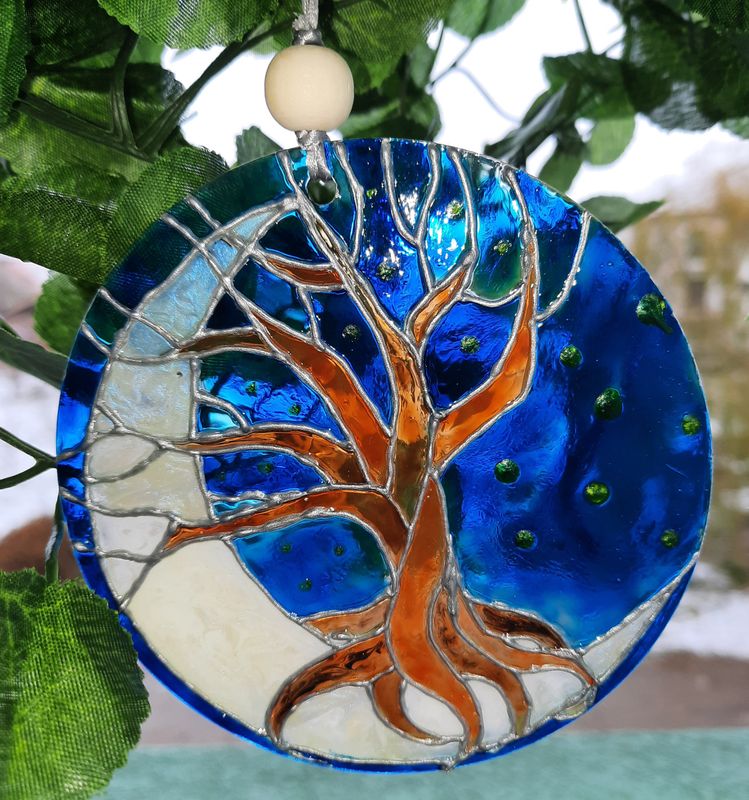 Suncatcher cu copac