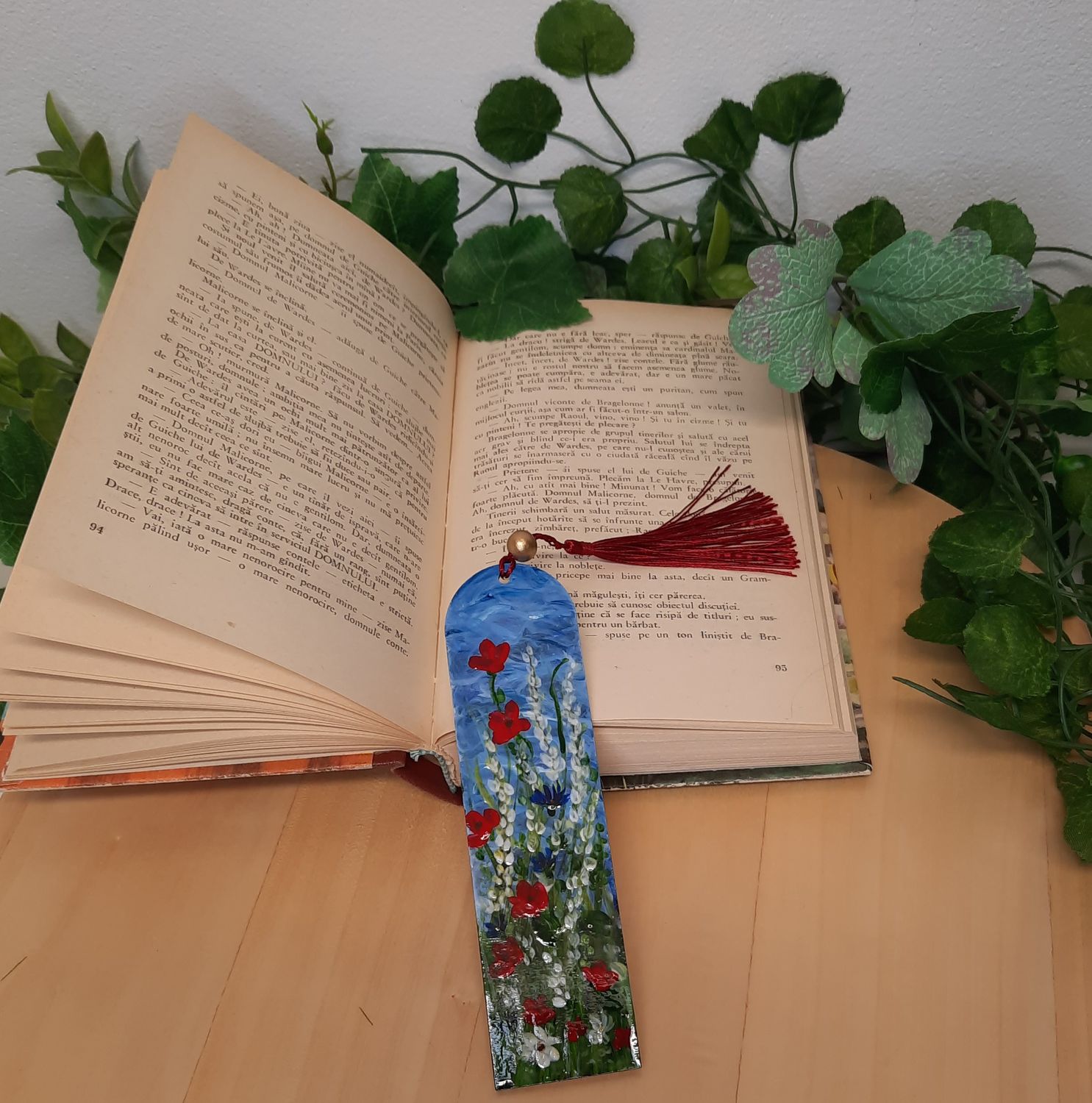 Semn de carte &quot;Camp cu flori&quot; (2)