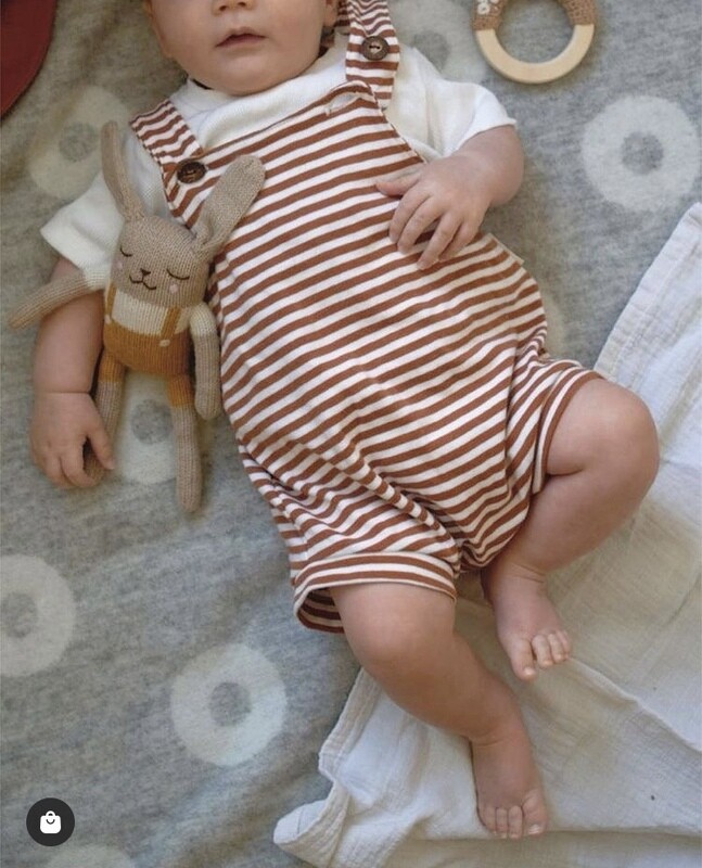 STRIPED ROMPER