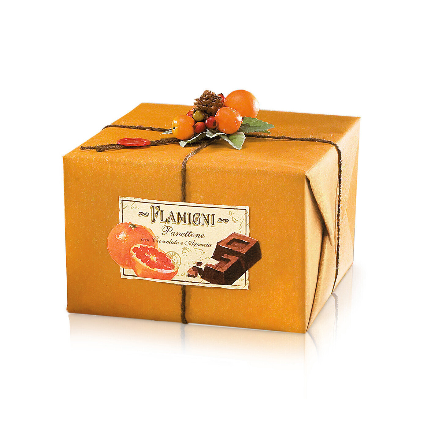 Flamigni - Panettone Arancia e Cioccolato - 1000g