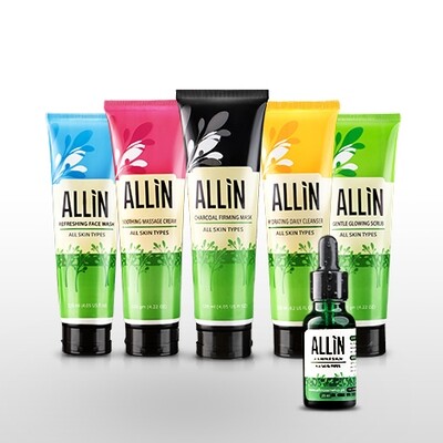 Allin Cosmtics Complete Facial Kit For Your Daily Dose Of Beauty