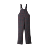 100% Charcoal Wool Overalls