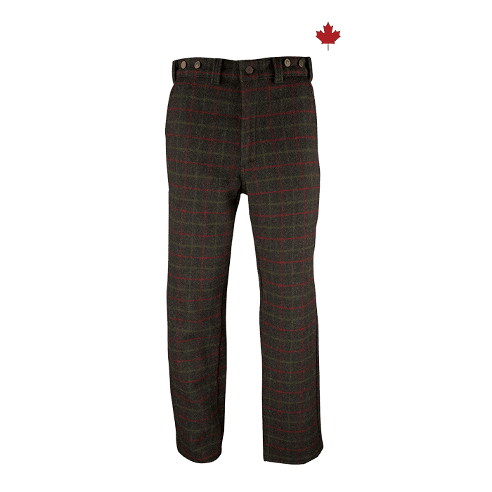 100% Charcoal Wool Trousers