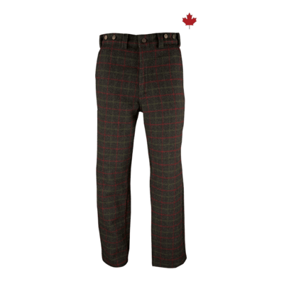 100% Charcoal Wool Trousers